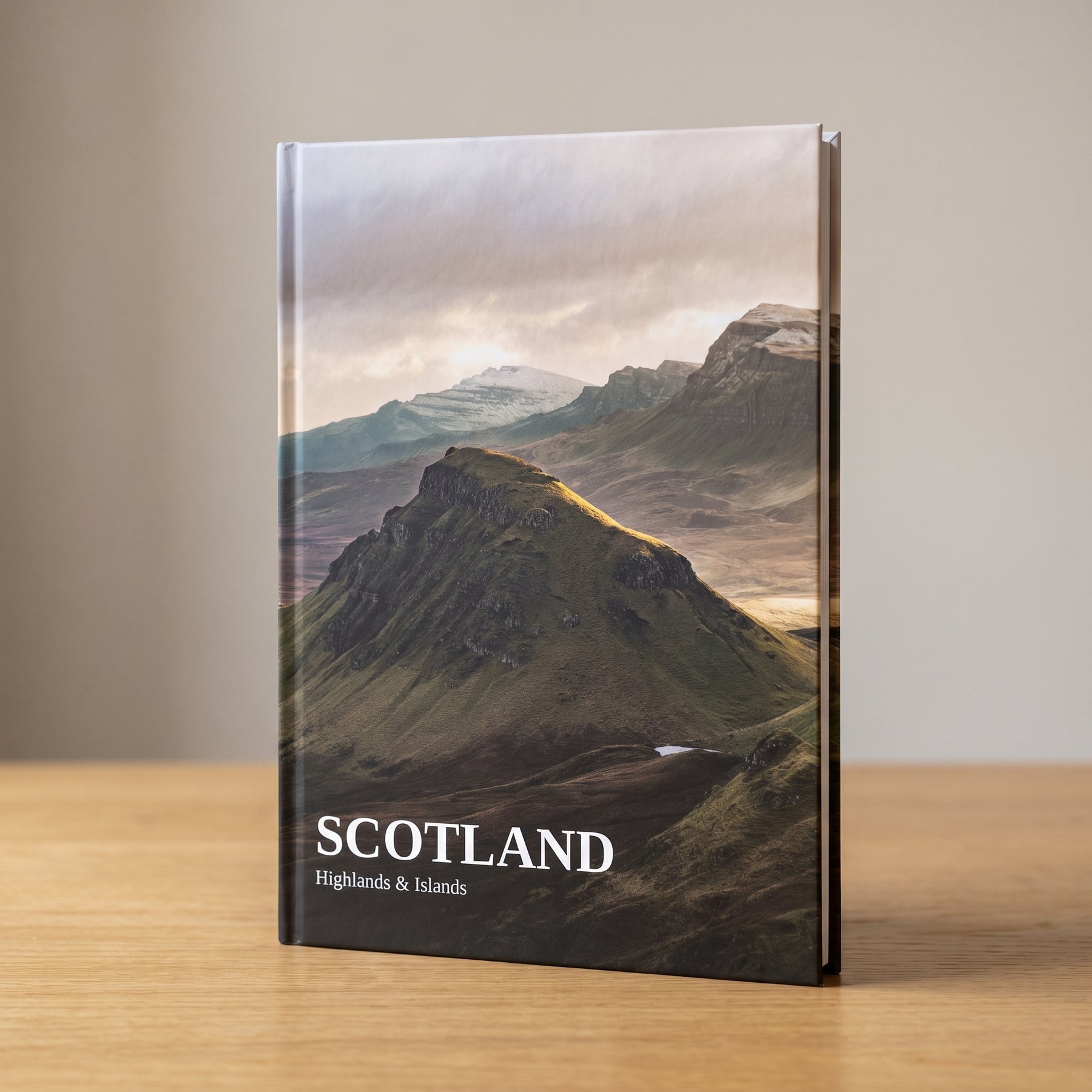 Premium hardcover with durable construction