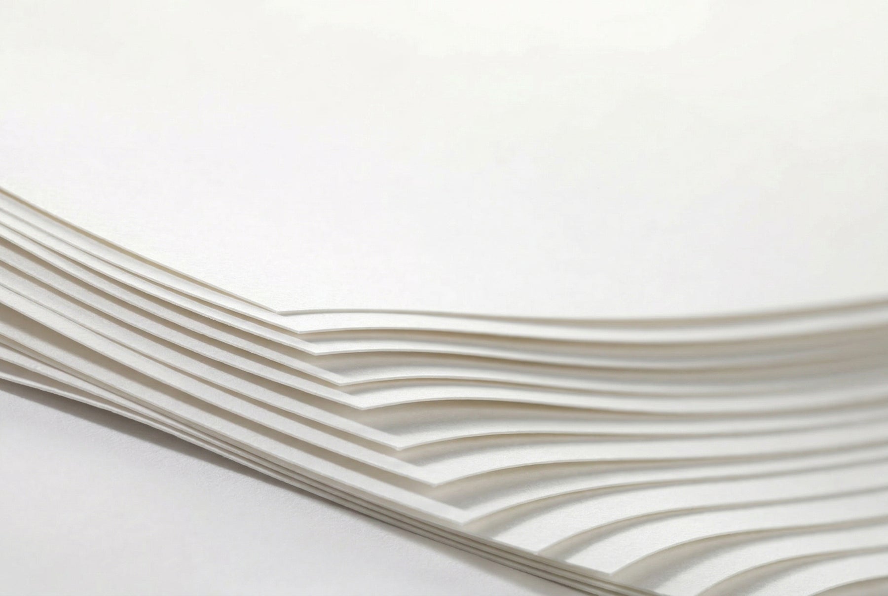 Open premium hardcover showing glossy paper