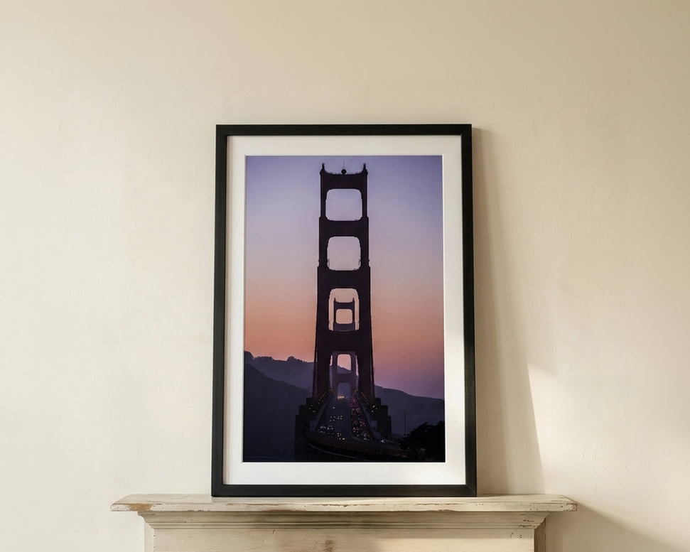 Classic framed print